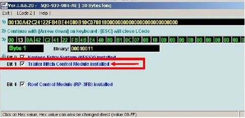 Golf 7 (5G) - Activate trailer hitch (retrofit) - VAG Coding